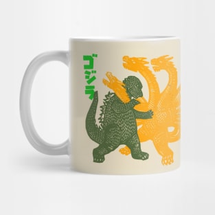 Godzilla Fight Mug